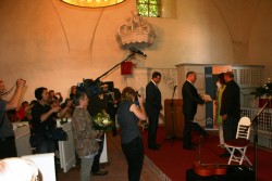 Verleihung des 21. Annalise-Wagner-Preises an Dr. Constanze Jaiser und Jacob David Pampuch am 17. Juni 2012 in der Dorfkirche Rattey