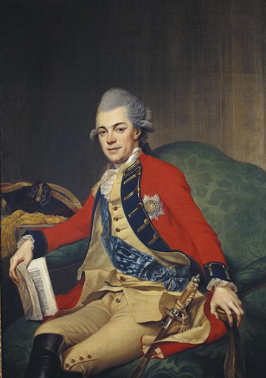 J. G. Ziesenis d. J : Porträt „Karl als Erbprinz“ (1770)“ : c wikimedia commons